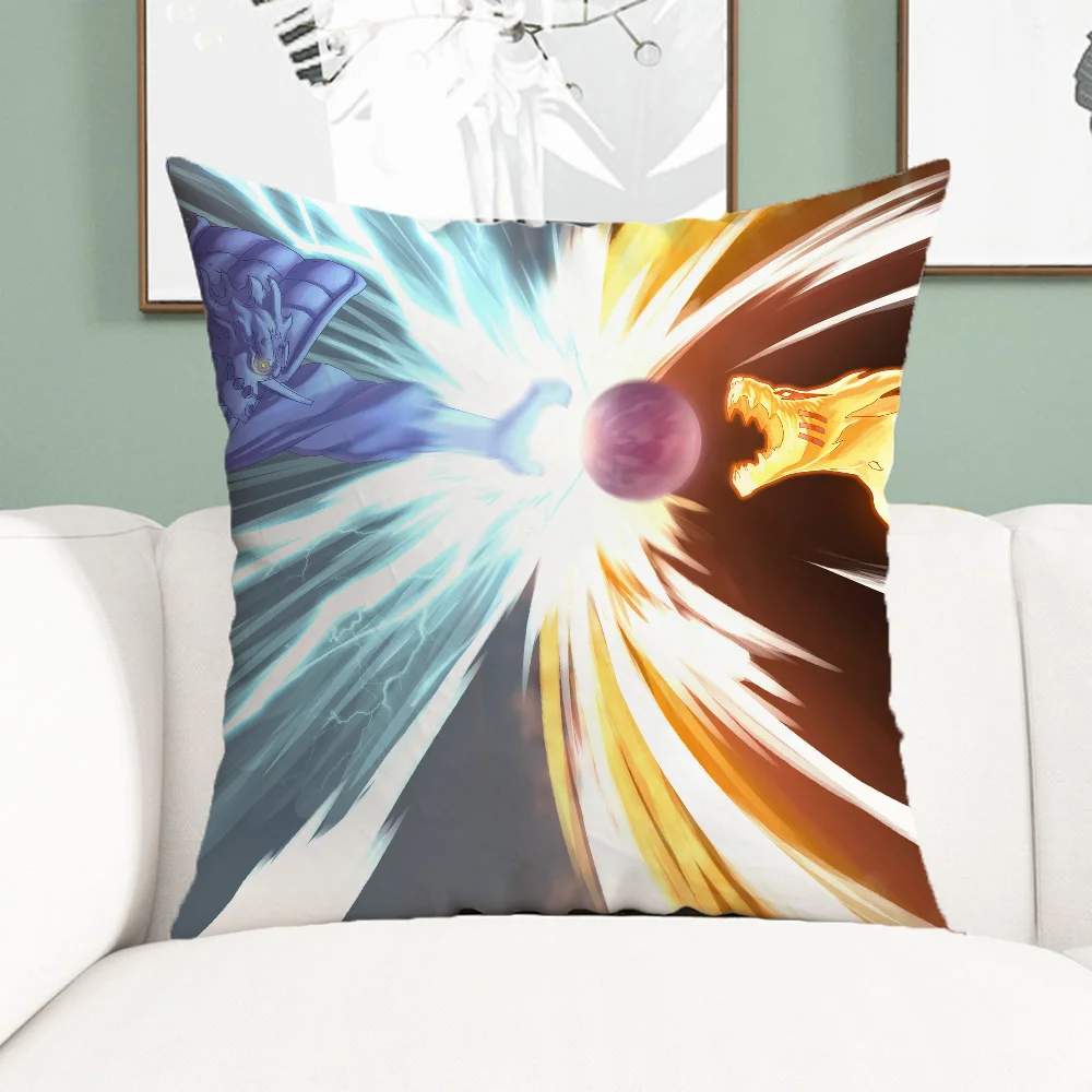 Naruto Personalized Gift Decorative Pillows for Sofa Cushions Cover Pillow Covers Decorative Cushion Home and Decoration 45x45