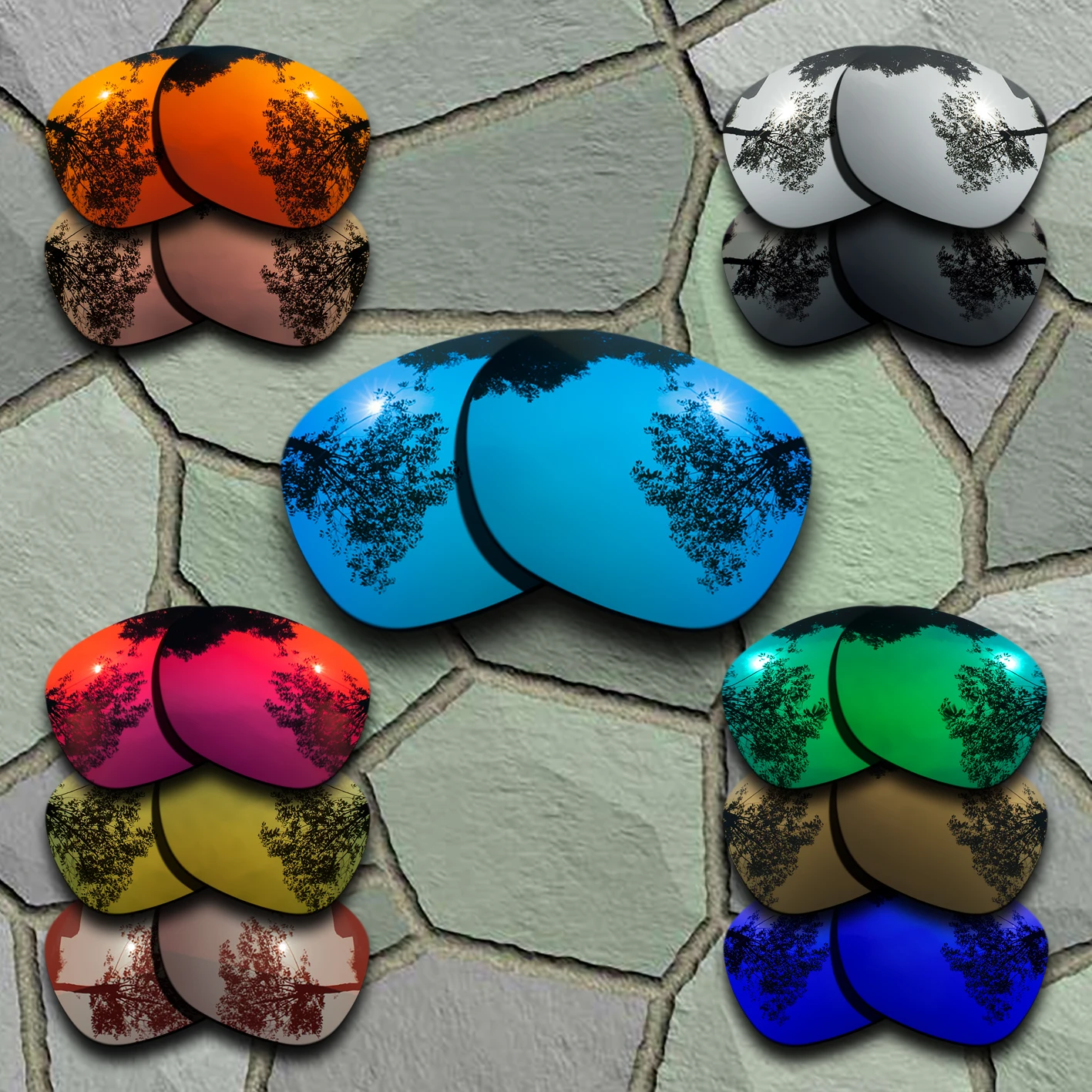 

Anti-Scratch Polarized Replacement Lenses for Oakley Low Key - Varieties