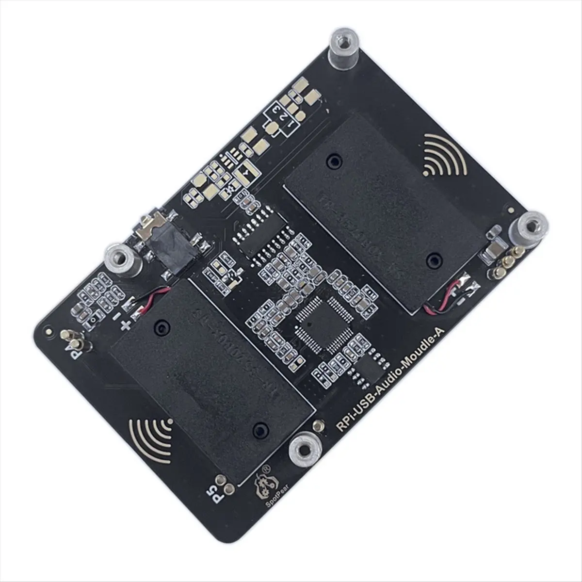 

(A96Z) USB Audio Sound Card Module HAT for Raspberry Pi 5 with Earphone Jack Buzzer Speaker for RPi 5