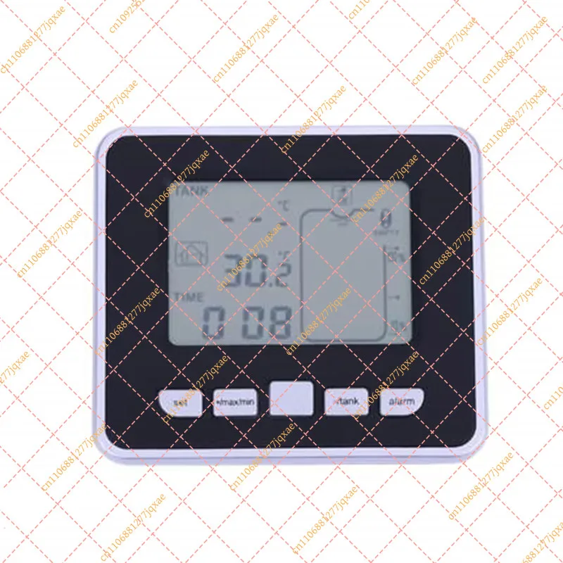 Wireless Ultrasonic Tank Liquid Level Meter with Temperature Sensor, Water Tank Flow Transmitter