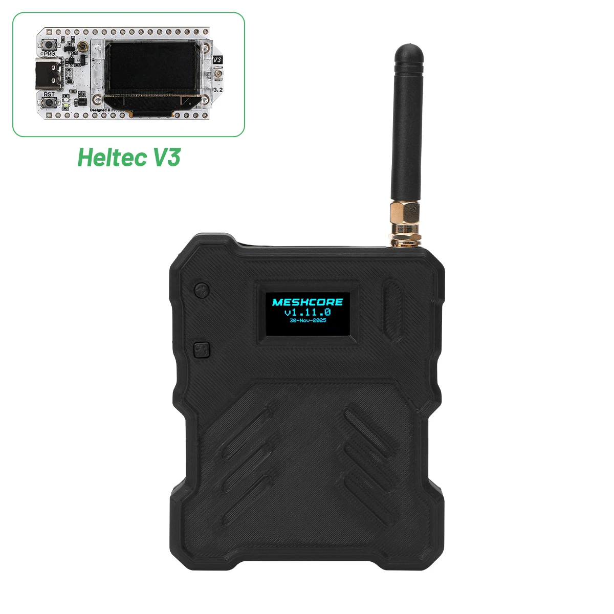 

Узел трекера LT2 Mesh Pocket Tracker с встроенным Heltec V3 ESP32 LoRa 32, совместимый с Meshtastic и Meshcore