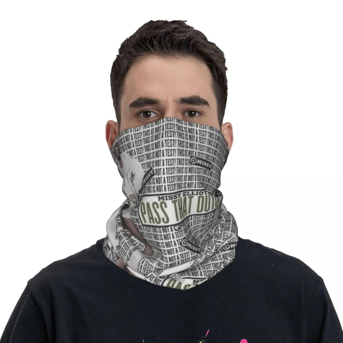 M-Missy Antott Máscara Facial para Adultos, Bandana Pop, Gaiter Pescoço, Motocross Impresso Motor, Balaclava, Máscara de Equitação, Unisex, Toda a Temporada