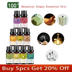 10ml Pure Natural Chamomile Essential Oils Jasmine Lavender Vanilla Mint Sage Cinnamon Bergamot Tea Tree Oil