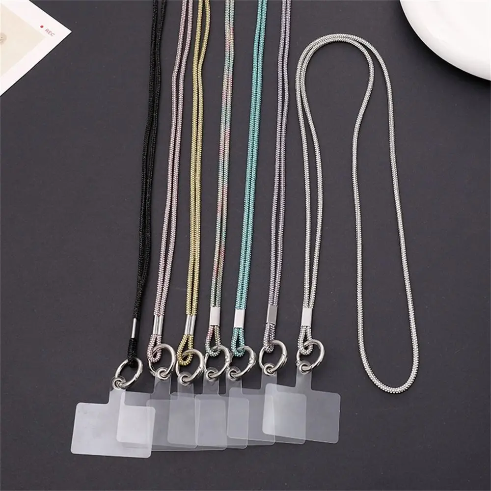 

Diamond Bling Bling Anti-lost Lanyard Rhinestone Cellphone Hanging Rope Phone Wrist Straps Phone Neck Strap Phone Lanyard