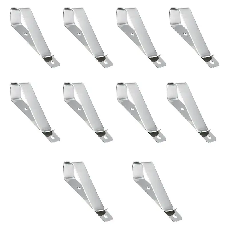 【FEEL THE DIFFERENCE 】For Garage Door Remote Replacement Visor Clip- 10Pcs Set For Remote Control Opener Accessories