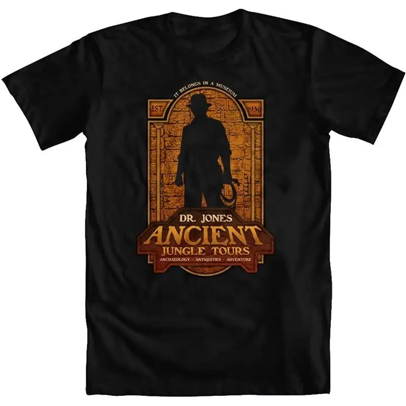

Ancient Jungle Tours Indiana Jones Archaeology Adventure T Shirt