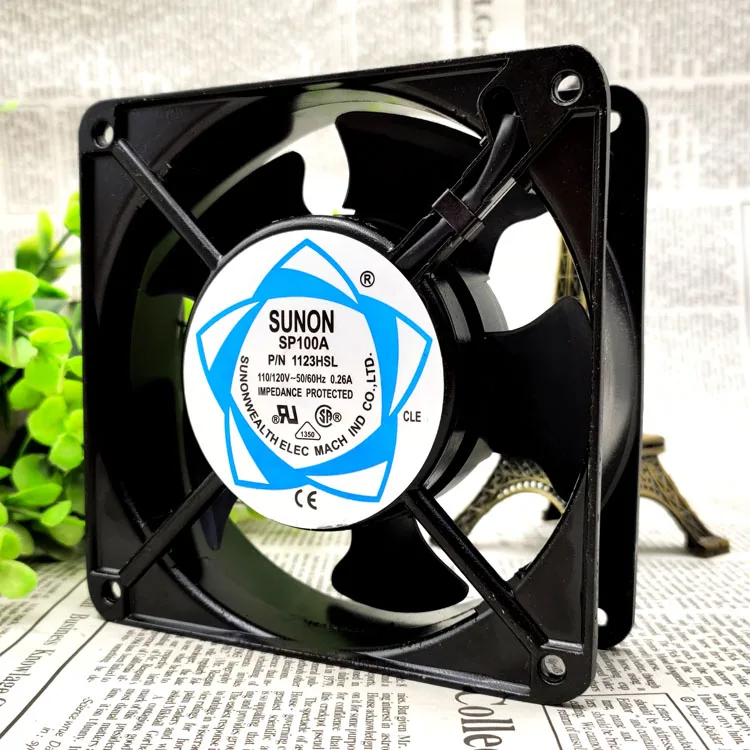 

SP100A 1123HSL 12038 110 120V 0.26A 12CM AXIAL FLOW FAN