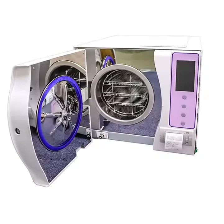 23L Electric Dental Sterilizer Autoclave Medical Class B Table Top Disinfection Steel Material Autoclave