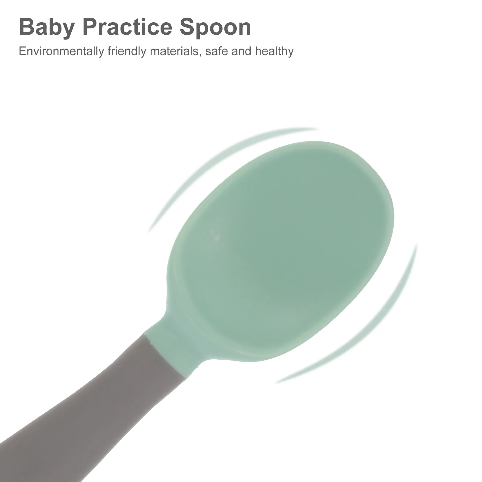 

Spoon and Fork Set Utensils Curved Spoons Babies Training Infant Pp Forks