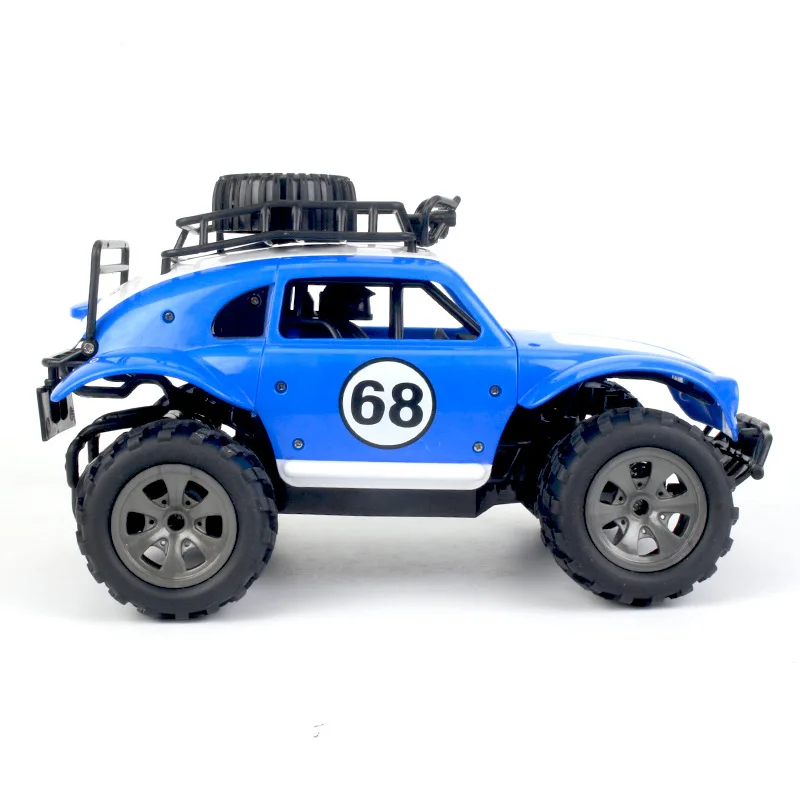 KY-1816A RC Classic Beetle 1:18 Remote Controlled Car Model High Speed Off Road Children's Remote Controlled Car Toy for Kids