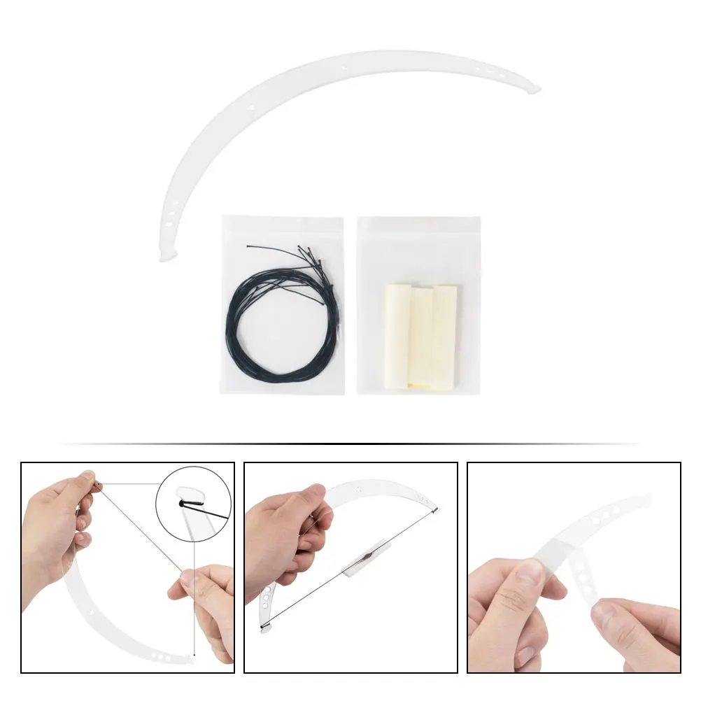 

1 Set Eyebrow Shaping Ruler Flexible Measuring Tool For Face Nose Positioning Beauty Auxiliary Thrush Tool