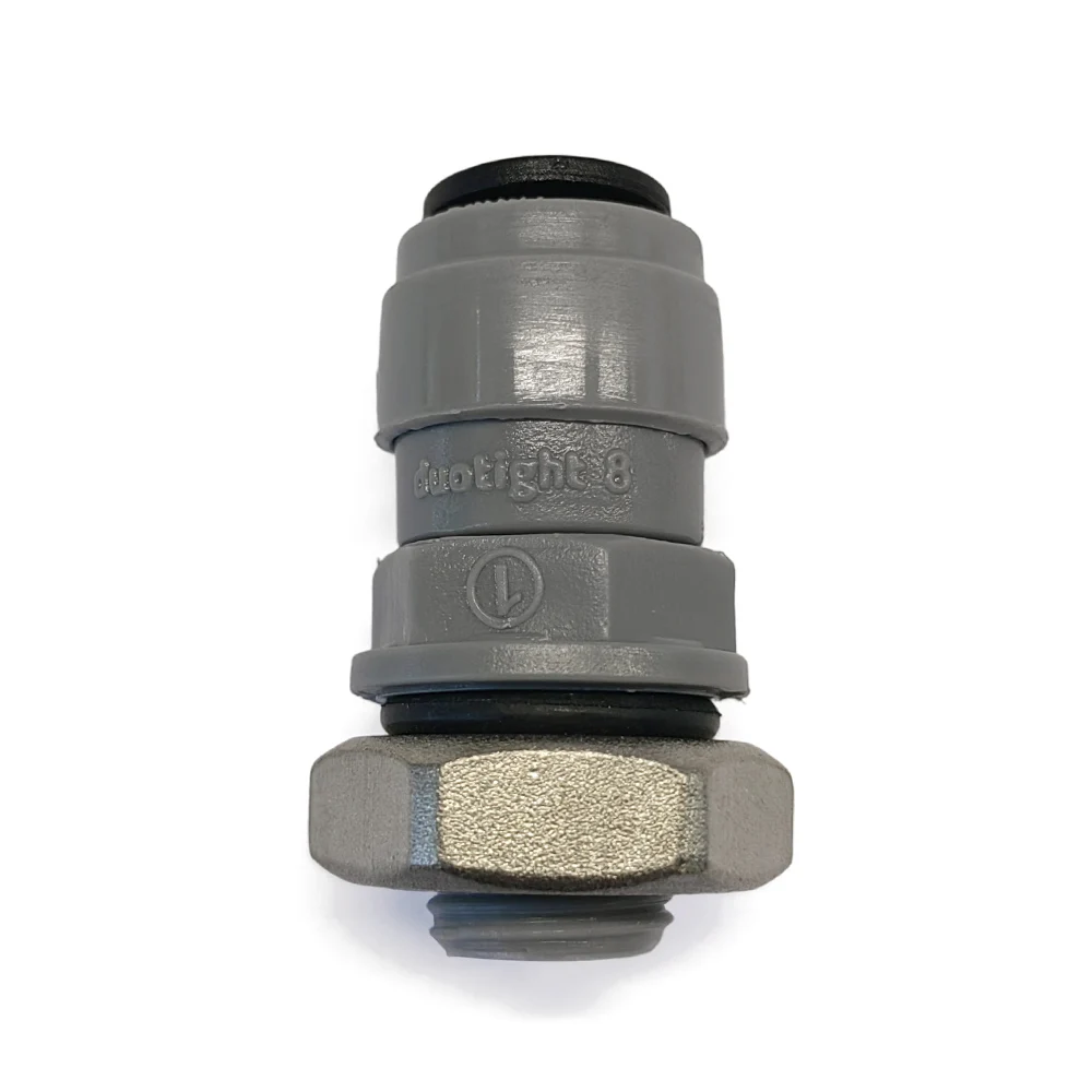 Picture 3: KegLand Duotight Quick Connector （8MM X1/4BSP Male） Includes Locking Nut  60CM Thermowells Part