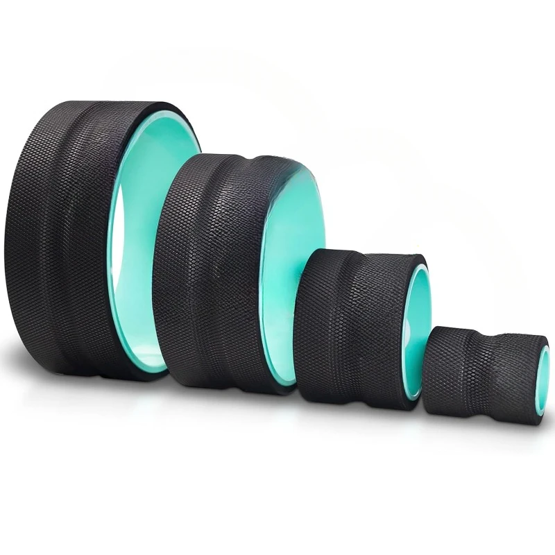 Wheel Foam Roller - Targeted Back Foam Roller for Neck & Back Pain Relief, Deep Tissue Muscle