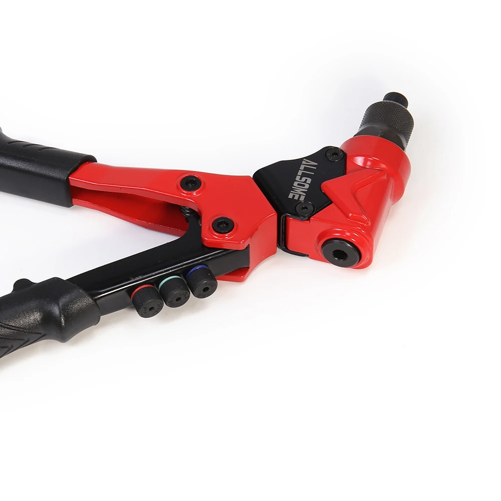 Single Handle Multifunctional 360 ° Swivel Head Rivet Gun Movable Core Pulling Nail Pull Nail Gun Dual-purpose Tool