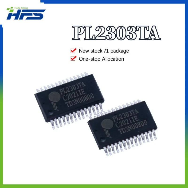 

Original new PL2303TA patch SOP28 USB-RS232 conversion serial port control chip IC