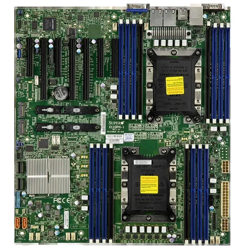 

X11DPH-i FOR Supermicro Motherboards 2th generation LGA-3647 PIN C621 DDR4-2933MHZ processor Tested Well bofore shipping