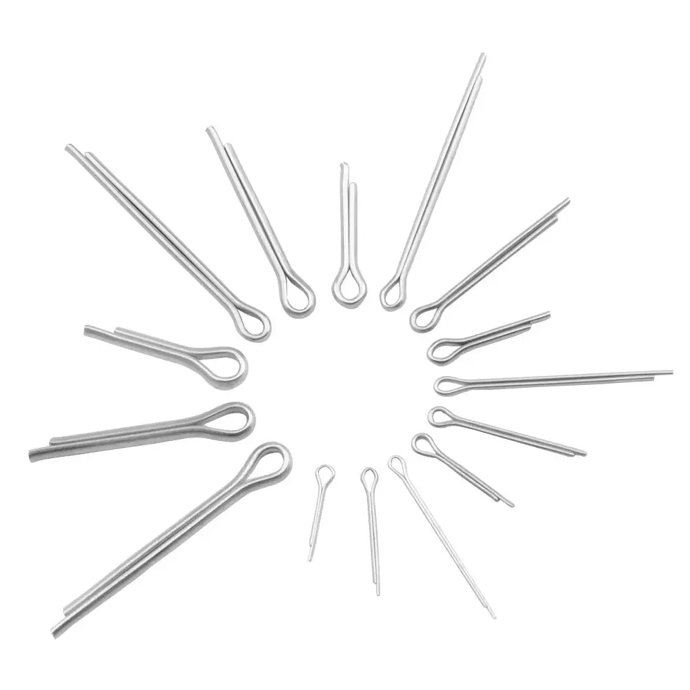 5/10/25/50pcs [M1-M8] 304 Stainless Steel Cotter Pin split pin snap pin whistle hairpin U-pin Stainless Steel Split Pins