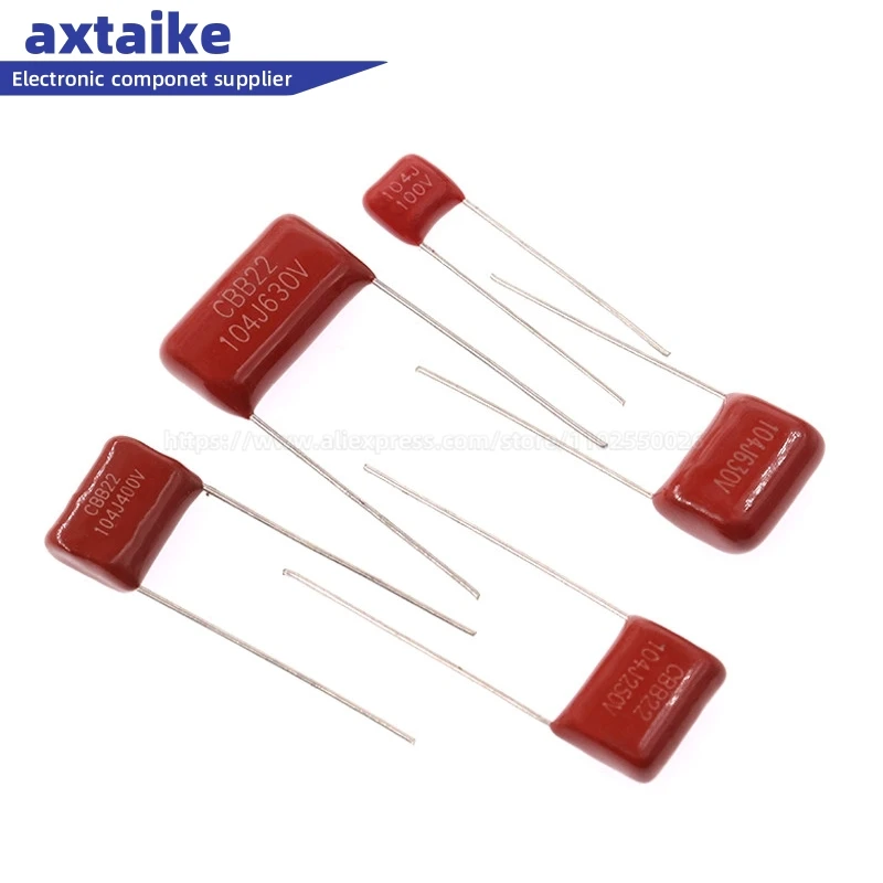 

10PCS 630V 1NF ~ 10UF 102J 103J 104J 105J 474J 223J 225J 475J 0.1UF 22NF 33NF 47NF 100NF 2.2UF CBB Polypropylene Film Capacitor