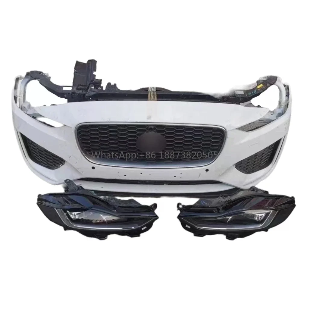 

Original Used Front Bumper Assembly with Car Headlight Assembly For Jaguar XEL 2021 Key Car Part Accessory