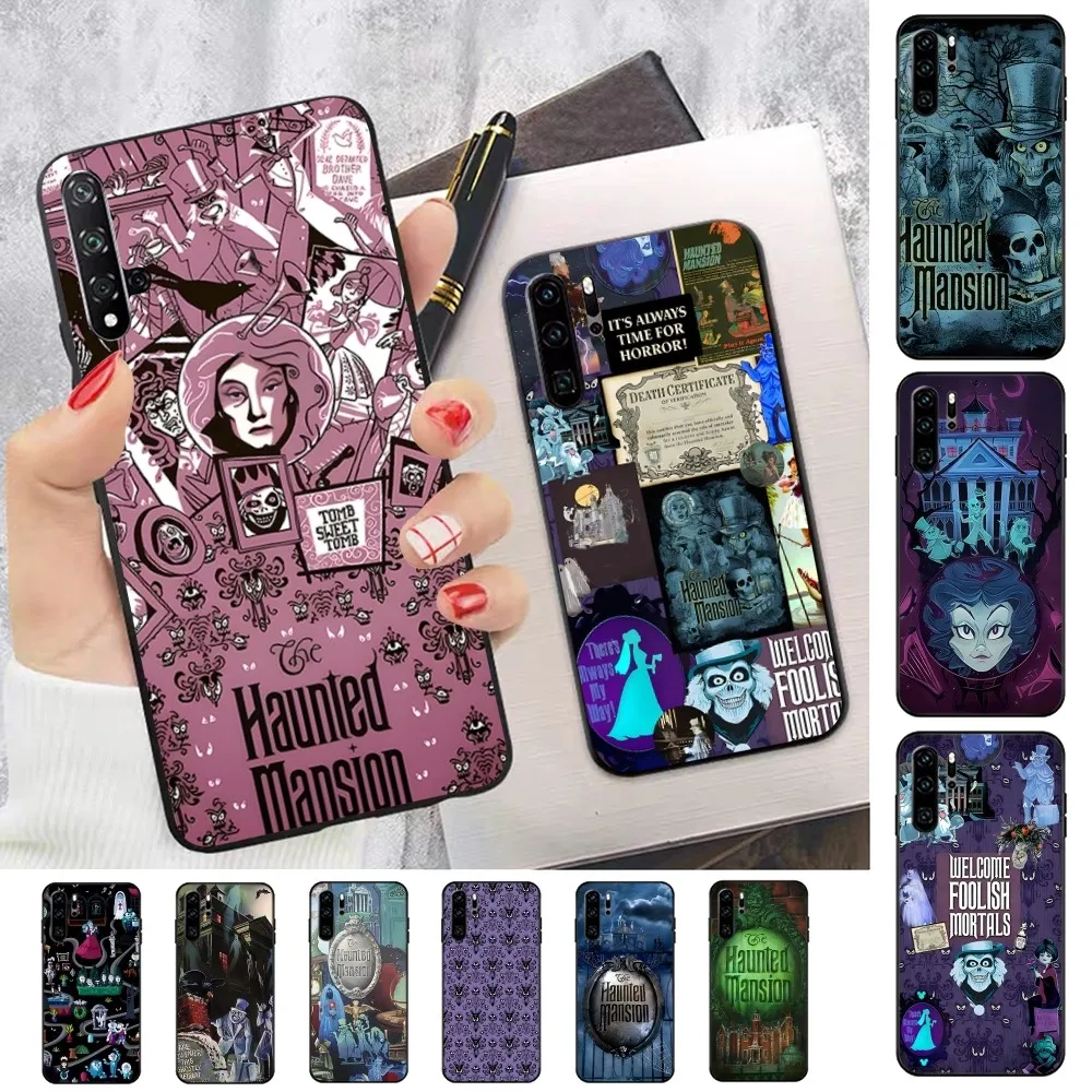 H-Haunted Mansion Phone Case For Huawei Honor 10 lite 9 20 7A pro 9X pro 30 pro 50 pro 60 pro 70 pro plus