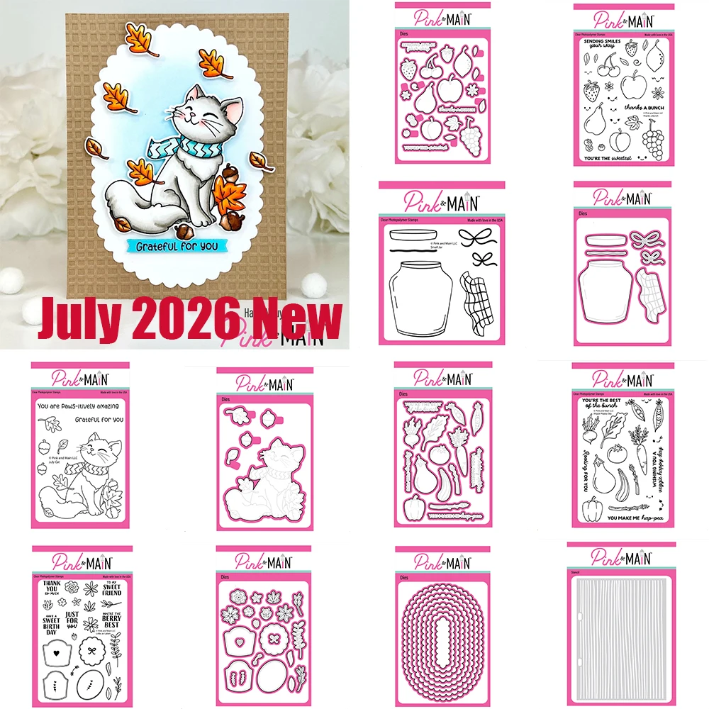 Veggie Happy Day Metall-Stanzformen, transparente Stempel, Schablone, DIY-Grußkarte, handgefertigt, Geburtstag, Prägung, Scrapbooking-Vorlage