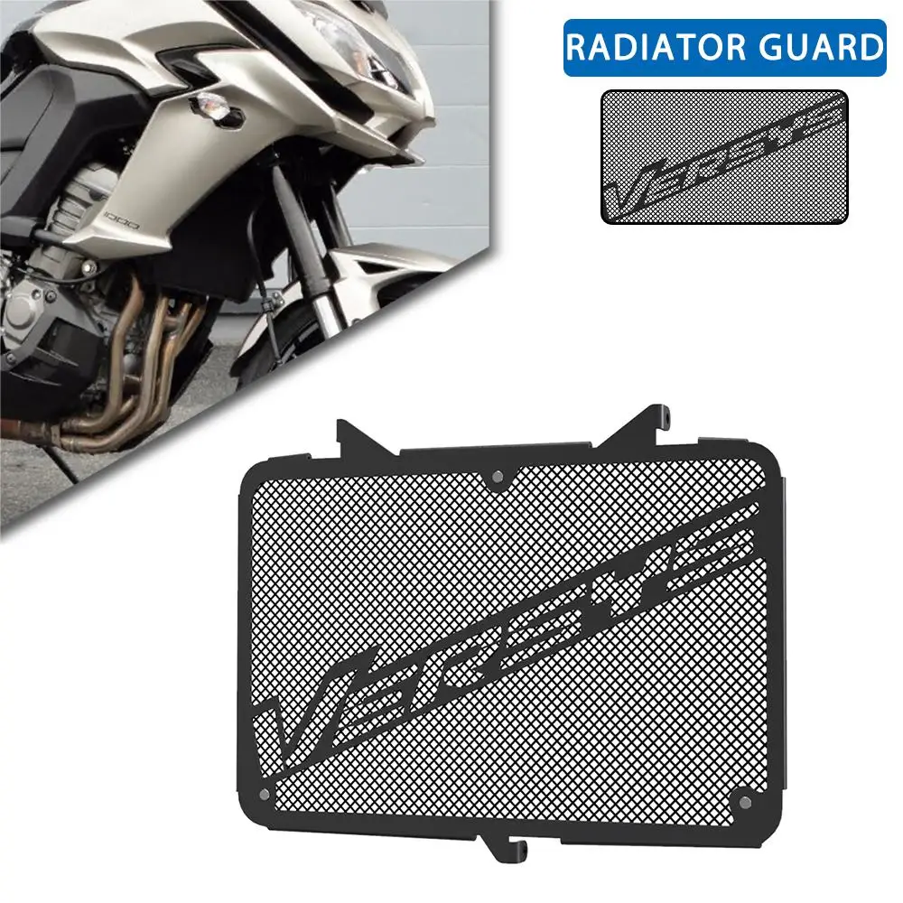 

For Kawasaki Ninja 1000SX Versys1000 Z1000 Z1000SX Z750 Z800 Moto Radiator Grille Guard Cover Protector Water Tank Protection