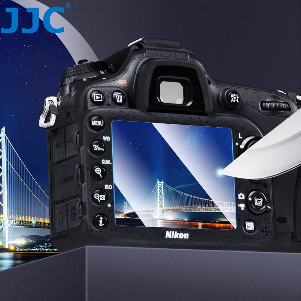 JJC Screen Protector for Nikon ZR Camera Nikon ZR 9H Hardness Tempered Glass Anti-Scratch Bubble Free