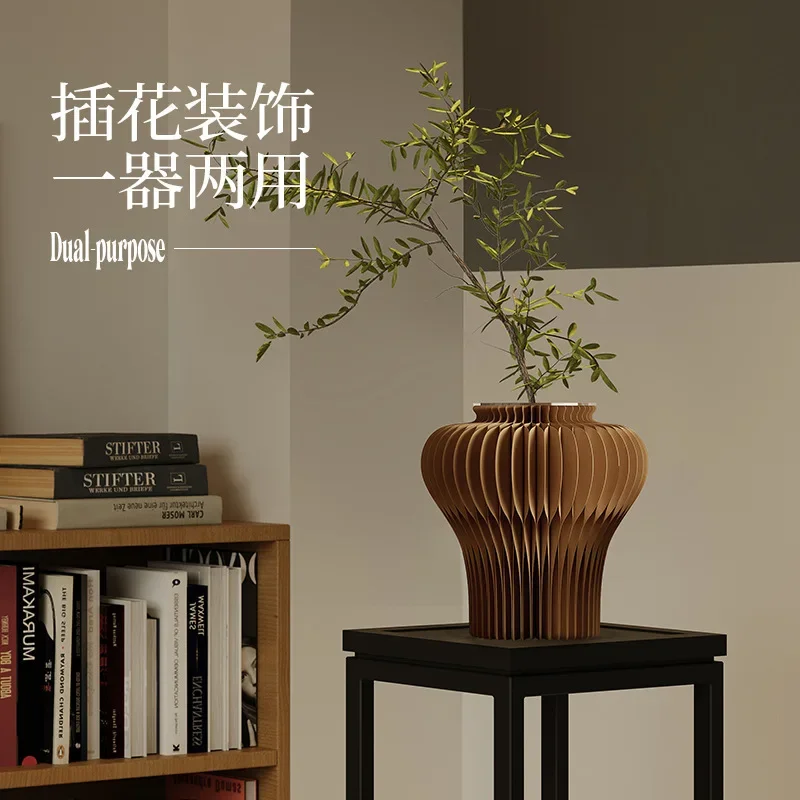 Vase decorative ornament creative flower ware living room flower arrangement bedroom gift