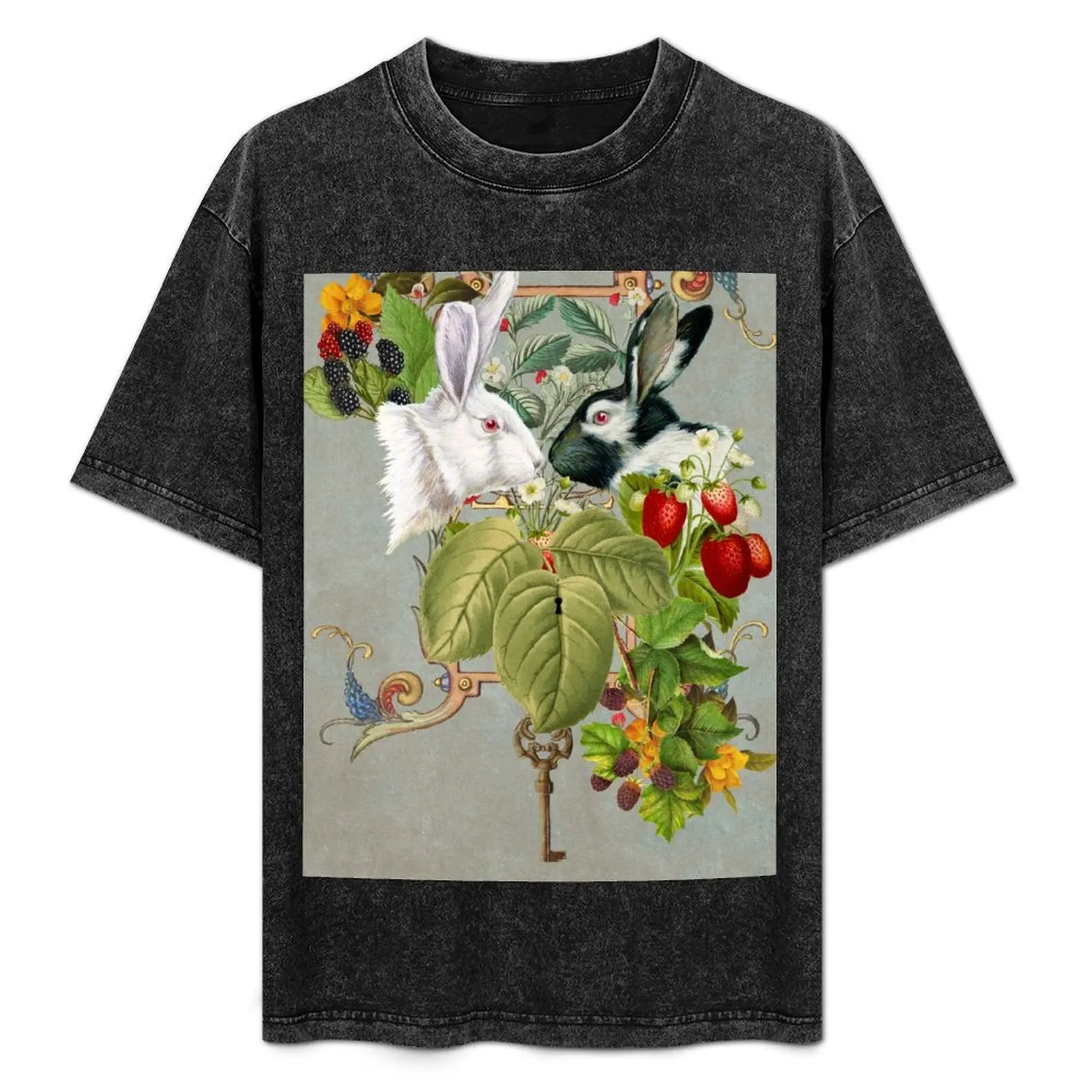 

Vintage Rabbits T-Shirt Comfort Stretch Tee Shirt