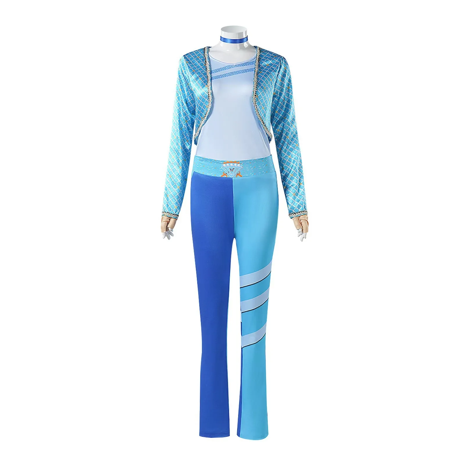 

Cosplay Costume Of Ursula The Starlight Successor From Descendants 4 Second-generation Uma Blue Princess Outfit