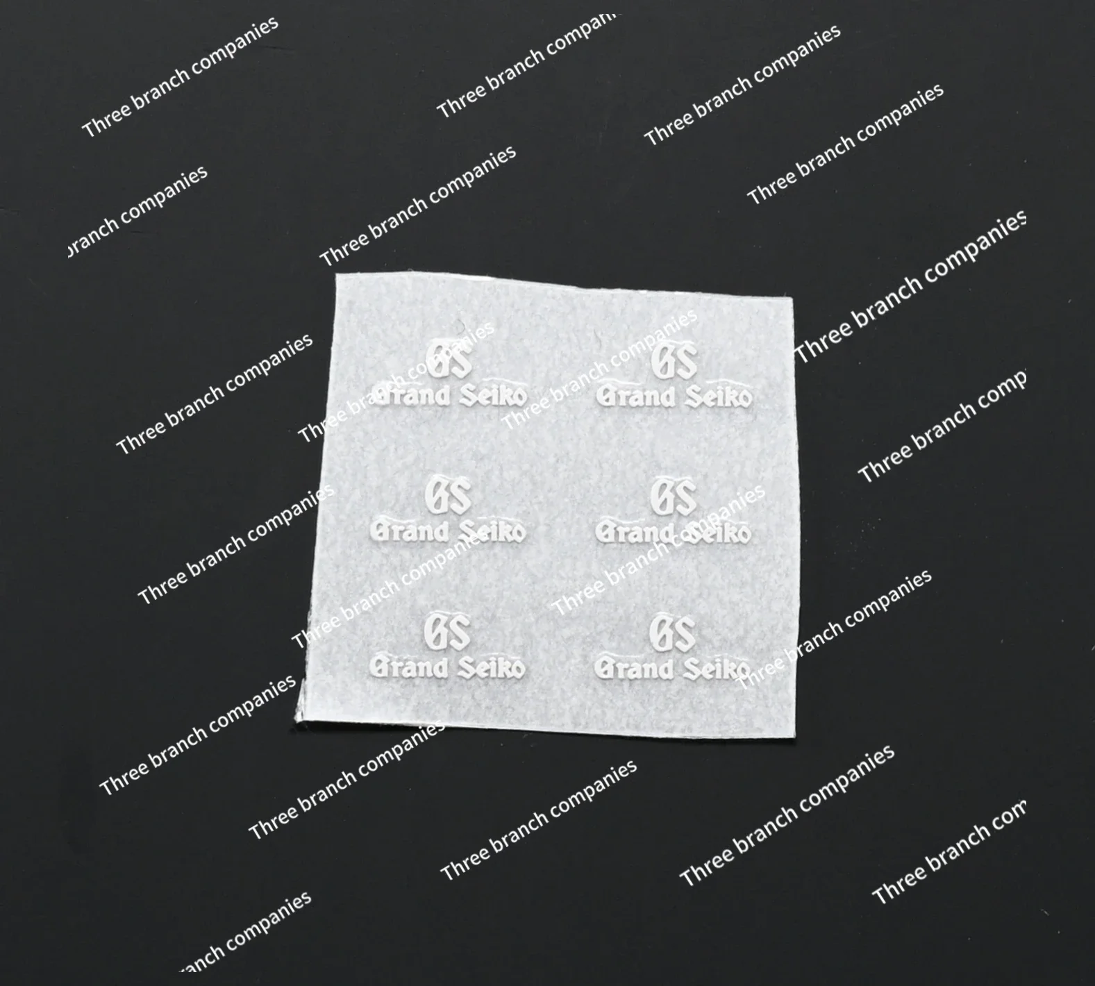 

Label GS sticker metal white new color change watch literal logo studs watch dial