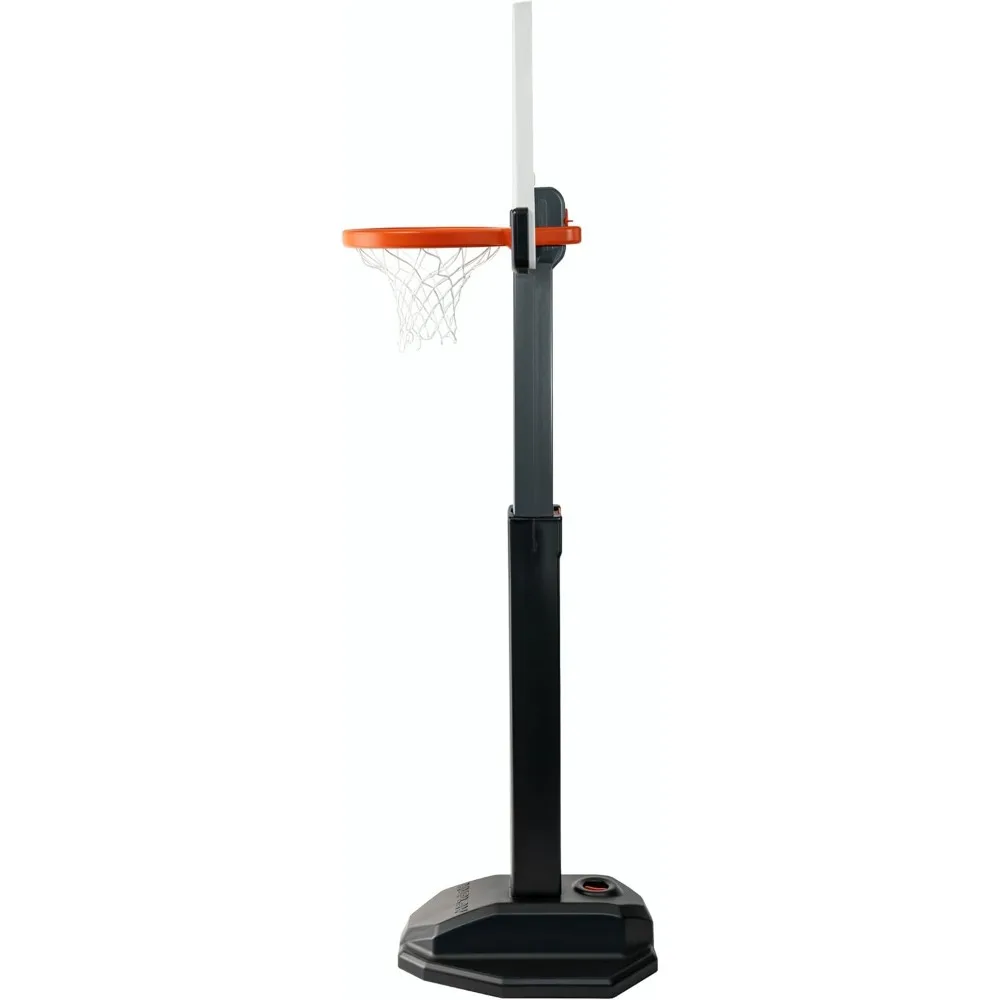 Verstelbaar groot postbasketbalsysteem voor buitenspel met professionele functies