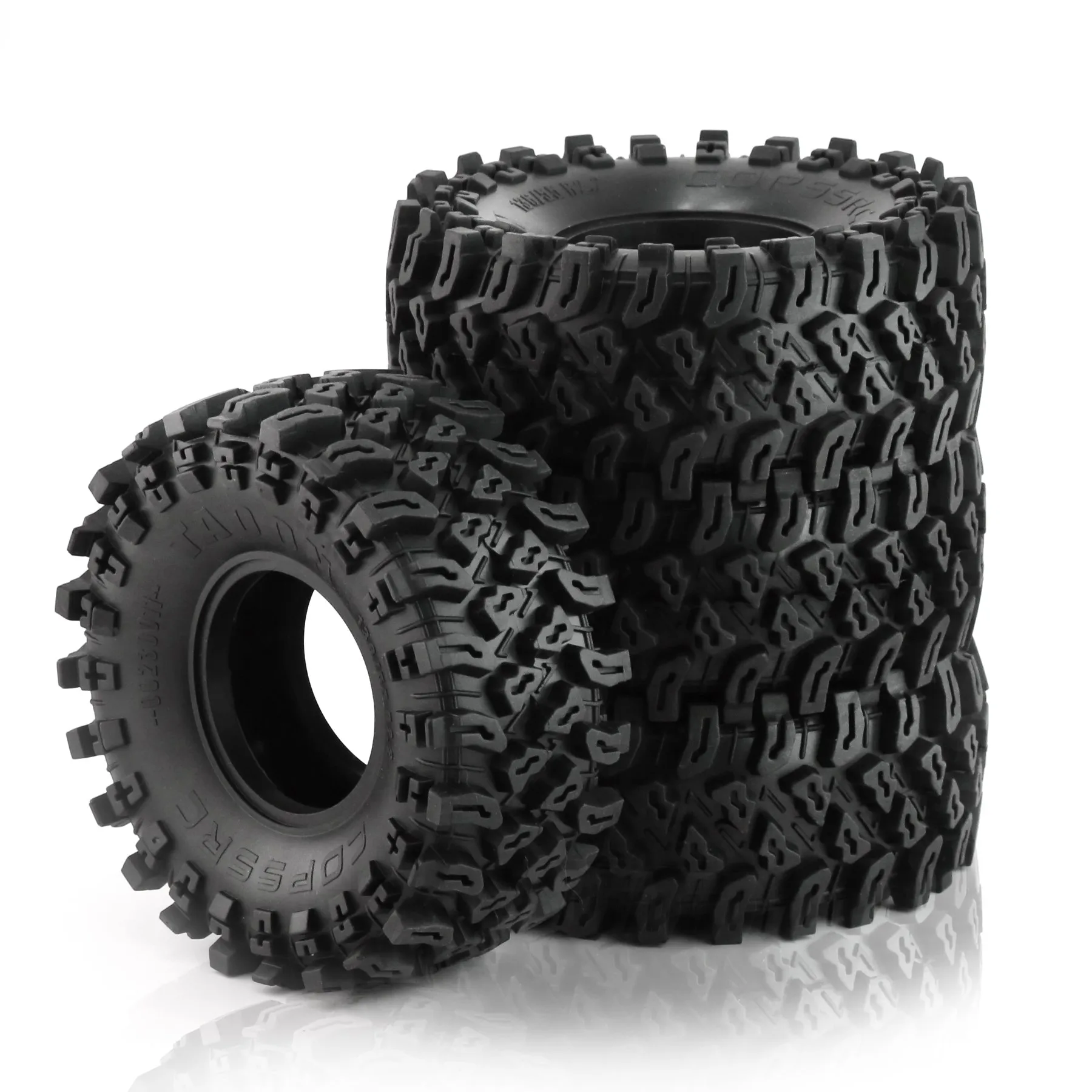 

2.2 RC Crawler Tires 1/10 RC Rubber Wheels Tyres For 1:10 Scale Rock Crawler Car Axial SCX10 90047 D90 TF2 Tamiya CC01 Traxxas