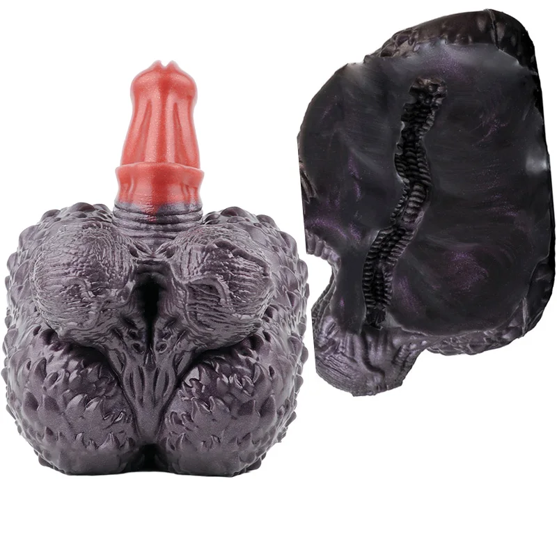 LUUK Fantasy Silicone Animal Monkey Ass with Dildo Male Masturbator Adult Sex Toys Pocket Pussy Onahole Realistic Stroker SexToy