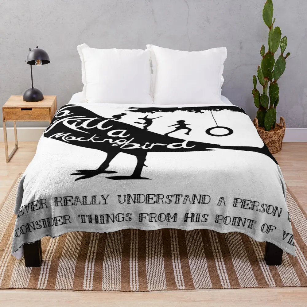 

To Kill A Mocking Bird Throw Blanket fur blanket double blanket for summer