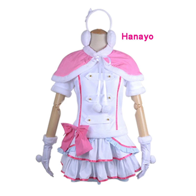 Anime Lovelive Snow Halation Cosplay Maki Umi Nozomi Rin Nico Kotori Love Live Cosplay Costume Wig Shoe Winter Lolita Dress Suit