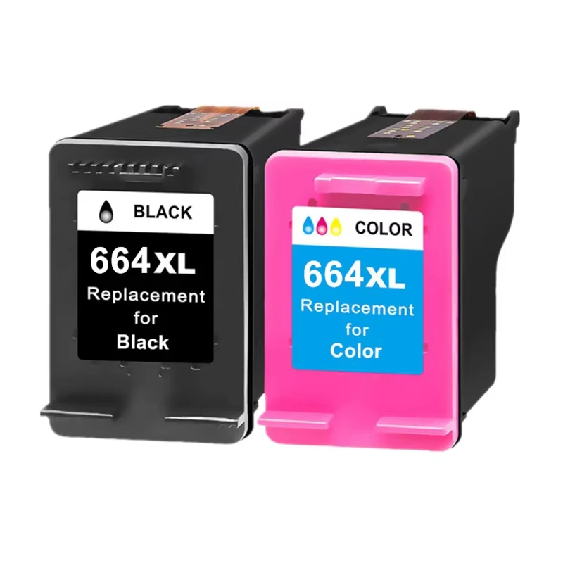 1PC 664XL Ink cartridge for HP 664 for HP664 Deskjet 1115 2135 2138 3636 3638 3635 4535 4536 4538 4675 Printer