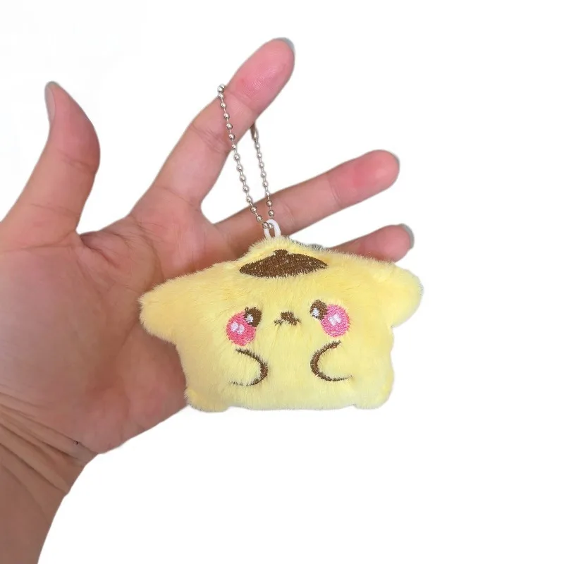 Sanrio kawaii hellokitty curto brinquedo de pelúcia mochila diária cinnamoroll acessórios dos desenhos animados presente festival das crianças