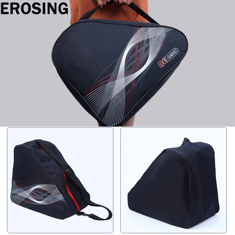 

Nylon Thick Professional Snow Boots Bag Skate Helmet Portable Carry Shoulder Bag Non-slip For Roller Skate Ice Skiing Wholesale