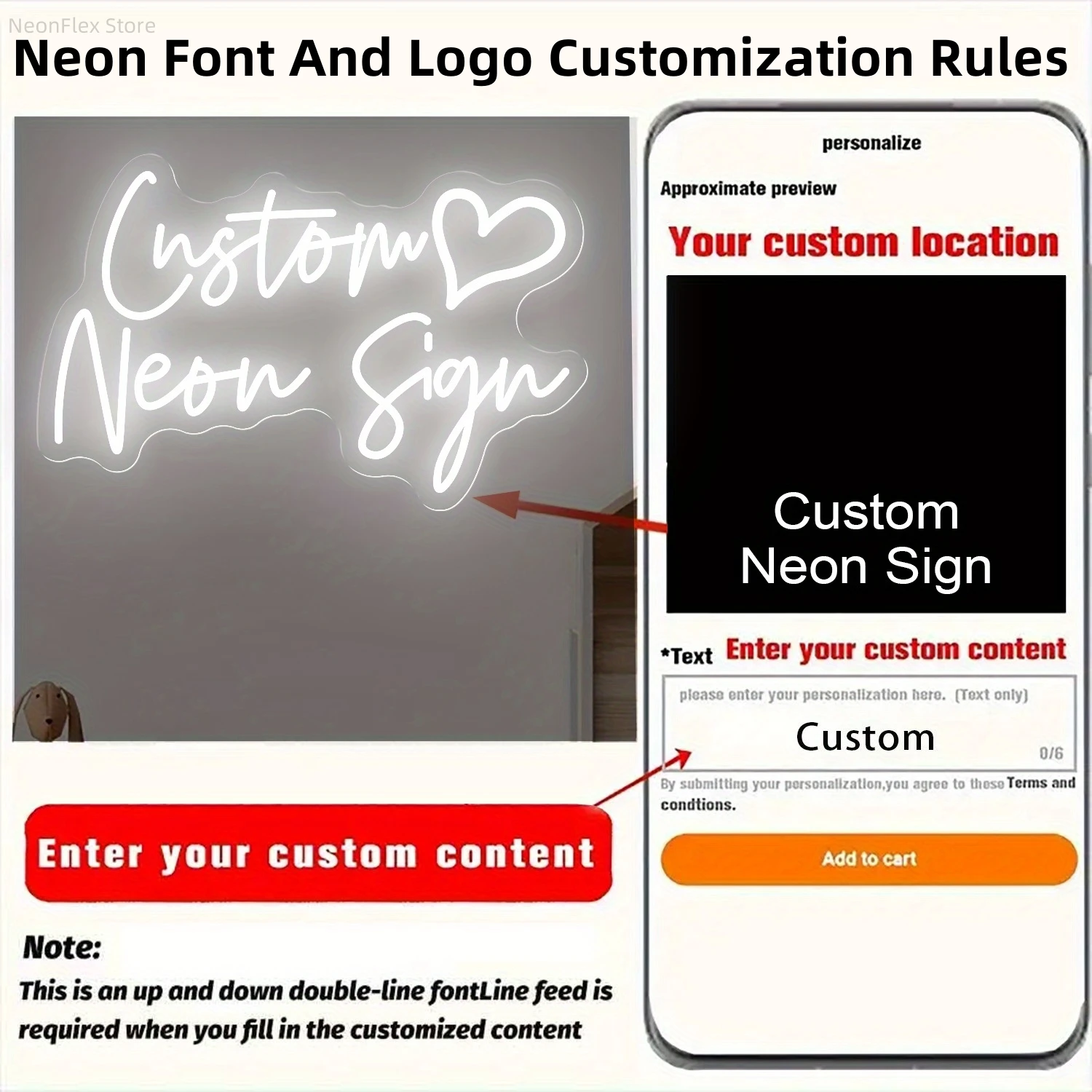 Custom Neon Sign Personalized Neon LED Sign USB Powered Multi Font Color For Wedding Birthday Bar Party Bedroom Decorative Light