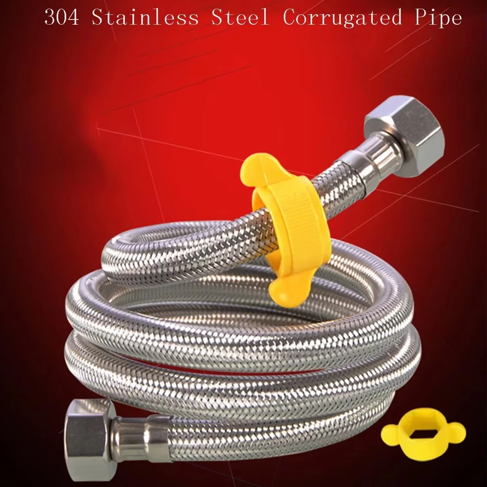 304 Stainless Steel Corrugated Pipe 1/2