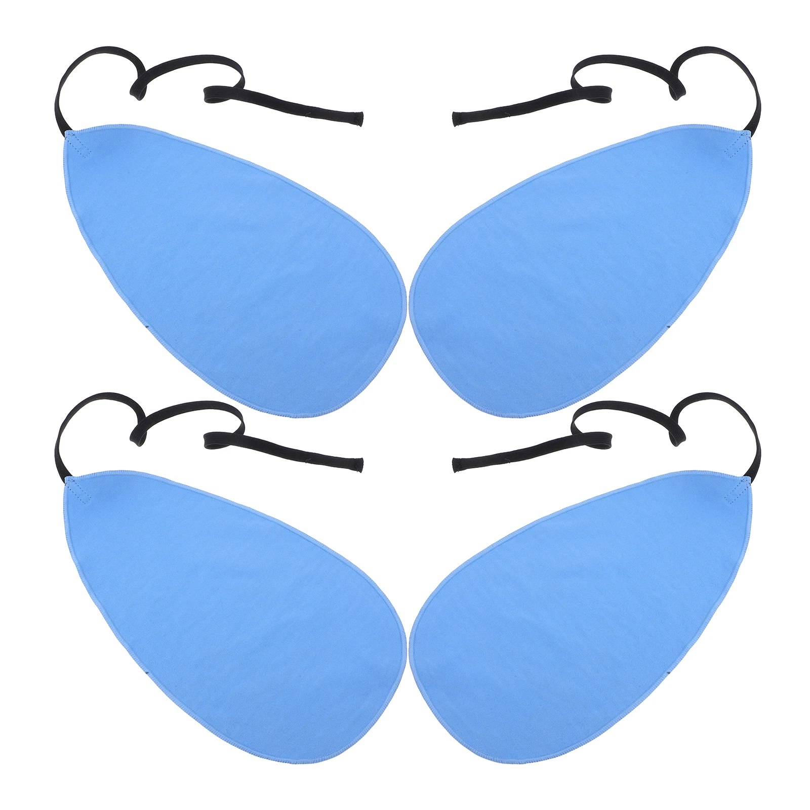 

4Pcs Wind Instrument Cleaning Cloth Soft Absorbent Microfiber Swab Bent Neck Design for Saxophone Clarinet Flute