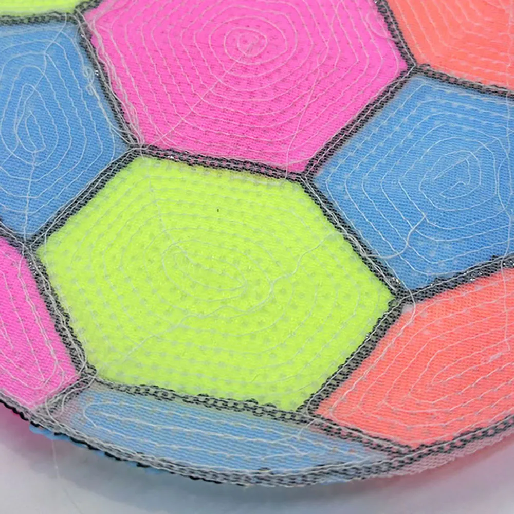 Patch Coloré à Paillettes Délicates, Design de Football, Brcorporelle, à Coudre, pour Accessoires de Vêtements, 1 Pièce