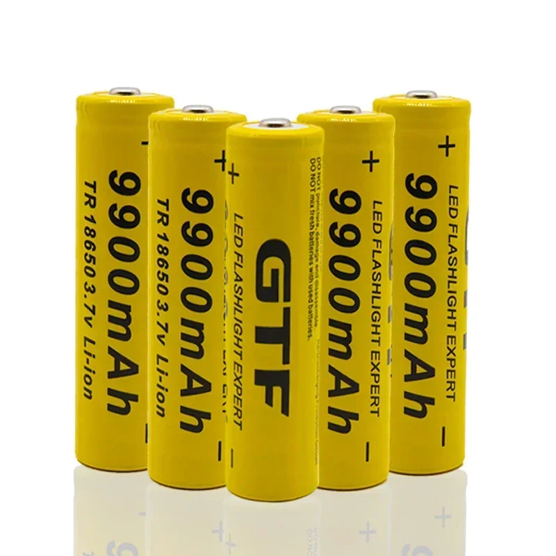 2023 Original 18650 battery 3.7V 9900mAh rechargeable lithium ion battery for LED flashlight hot new high quality batteries NEW