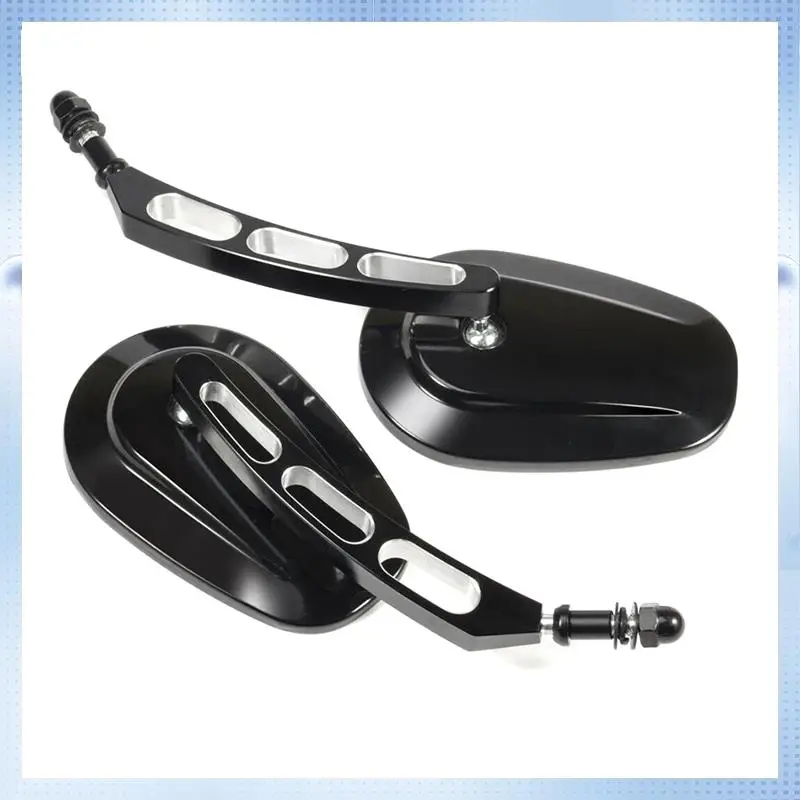 

B07A-Motorcycle Rearview Mirror Side Mirror For Davidson Fatboy Softail Electra Glide Sportster 883