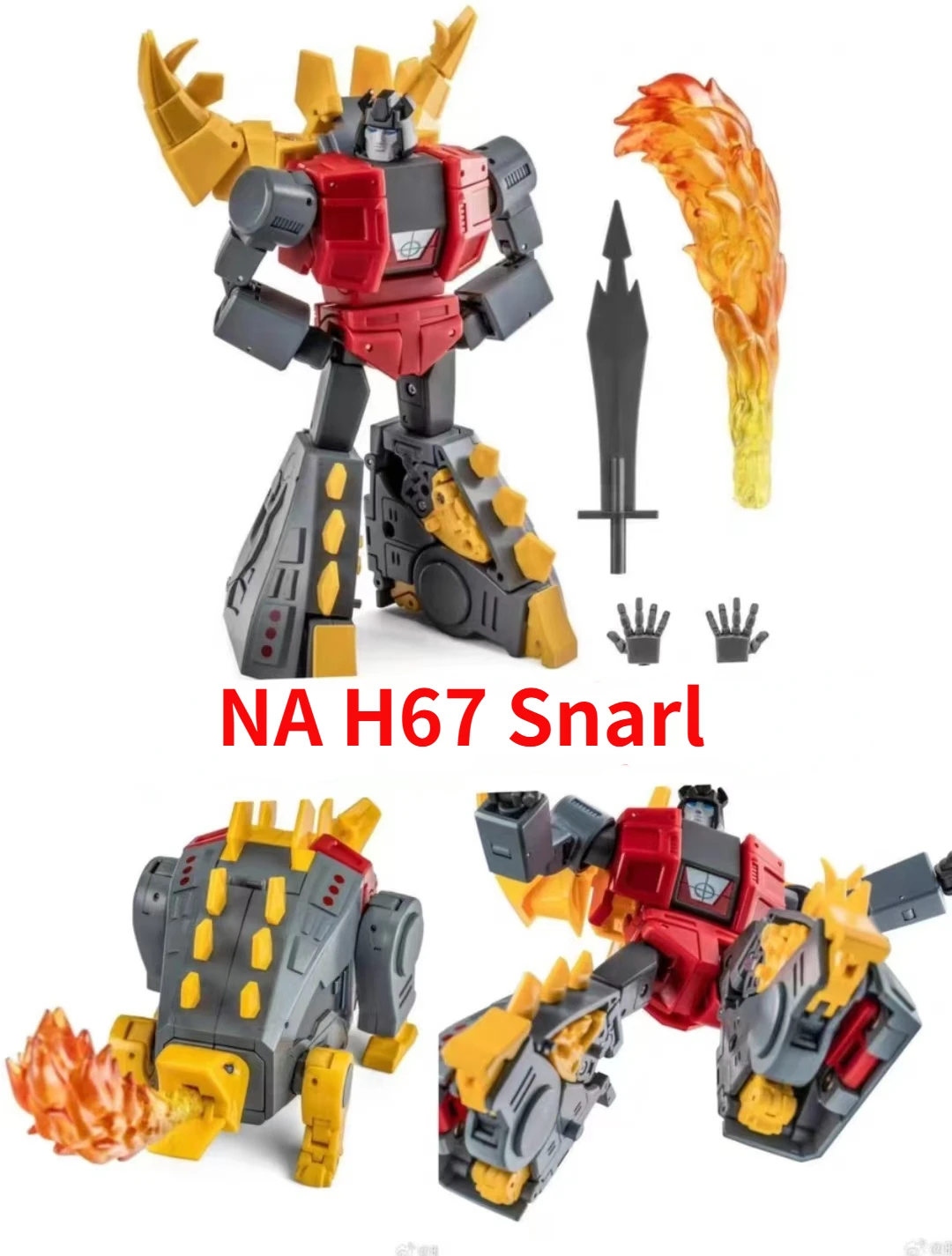 In Stock Small Scale Machine Dinosaur Newage NA H67 Snarl Varan G1 NA H63 Slag Action Figure Toy