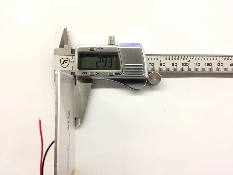 Nuevo 315586   Batería de litio de polímero marrón que carga el núcleo eléctrico 2050mah Tablet computadora 3,7 V celda de iones de litio recargable buena A