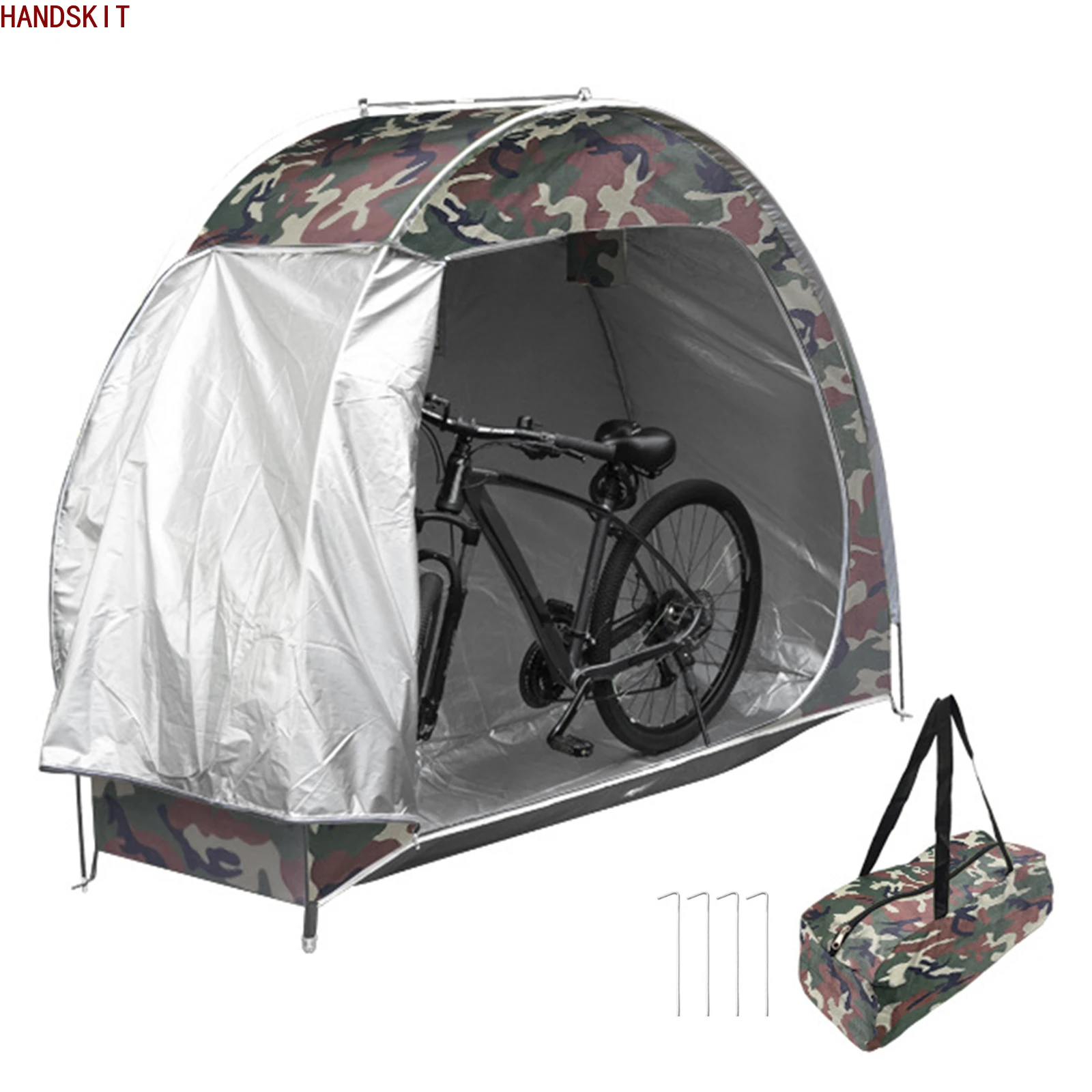 Bicycles, motorcycles, repair tools, outdoor toys, lawn mower tent 210D storage room mountain bike convenient car cover