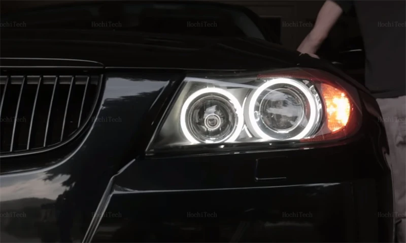 20W LED Car Angel Eye Marker Headlights Bulbs Lamps for BMW E90 E91 2005-2008 Car Light Accessory White LED Headlight Bulbs