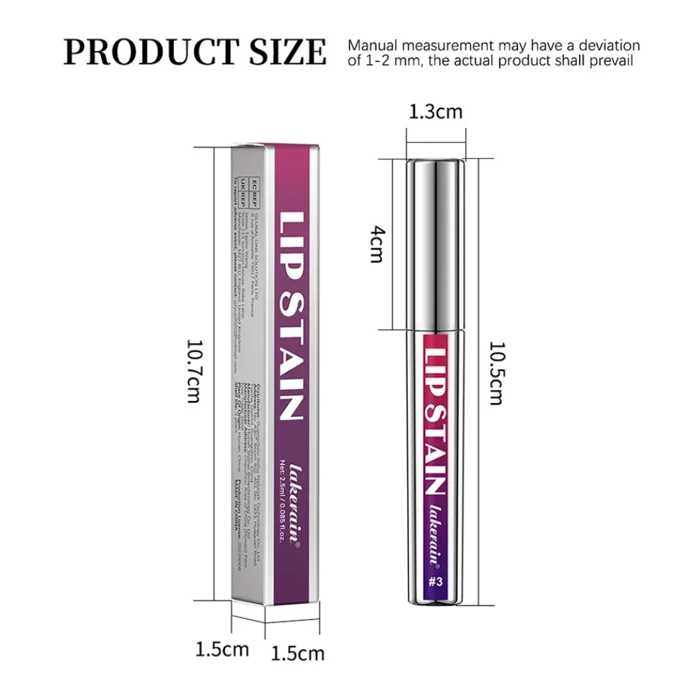Tintas de labios calientes, tinte de labios mate coreano, lápiz labial de garrapatas mate, lápiz labial líquido, maquillaje resistente al agua, duradero, venta al por mayor, 1 ud.